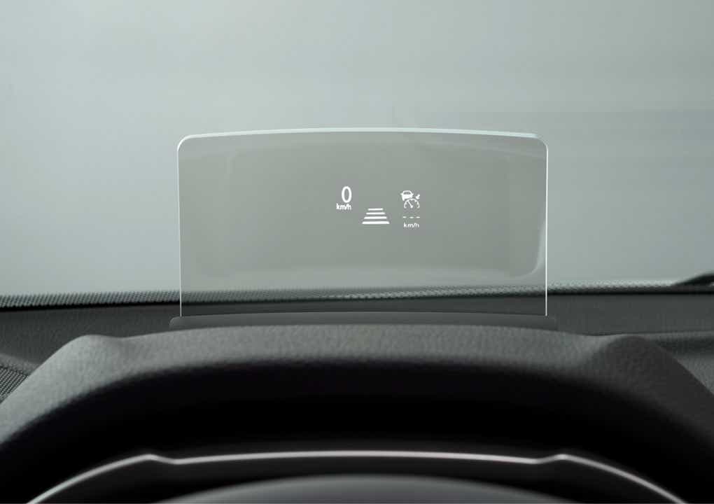 Head Up Display i Eclipse Cross PHEV